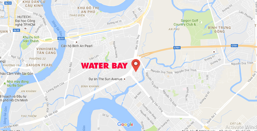 Vị trí Dự án Water Bay