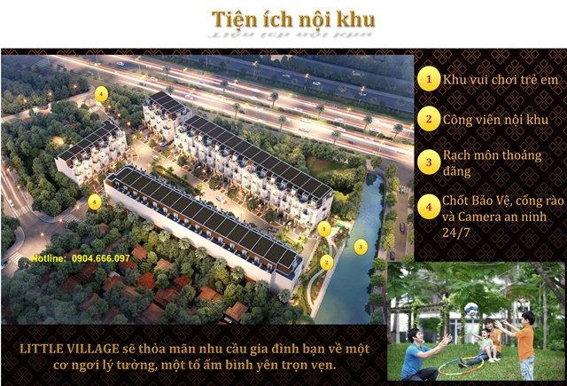 Tiện ích dự án Little Village Phạm Văn Đồng