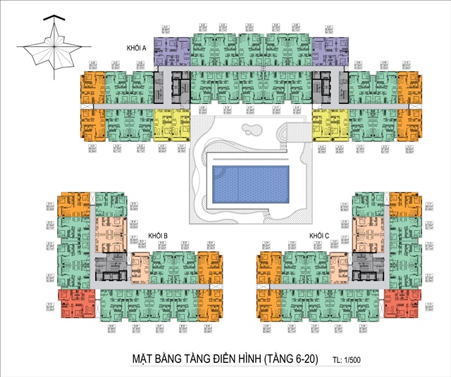 Mặt bằng dự án Moonlight Garden