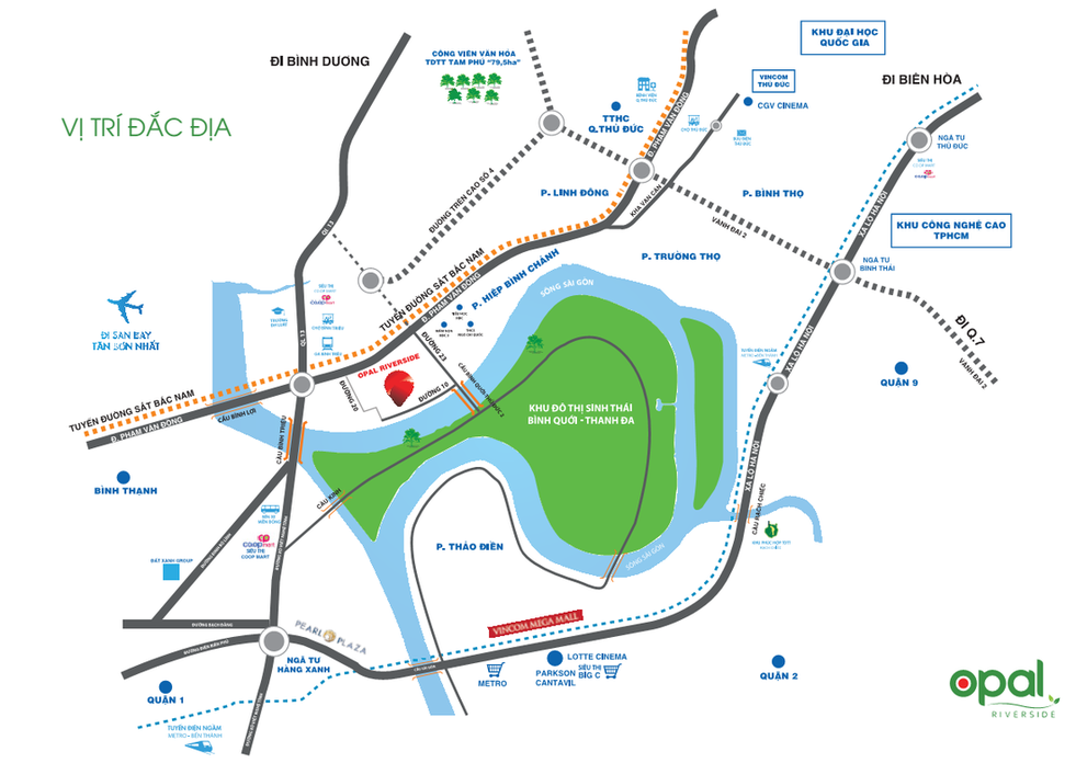sơ đồ vị trí opal