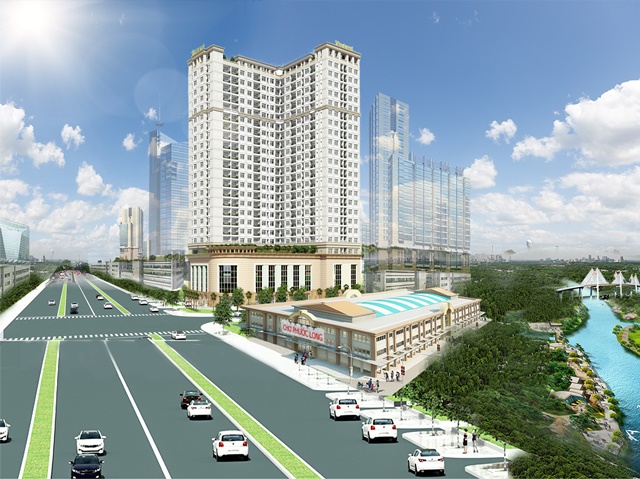 cập nhật tiến độ saigon south plaza q7