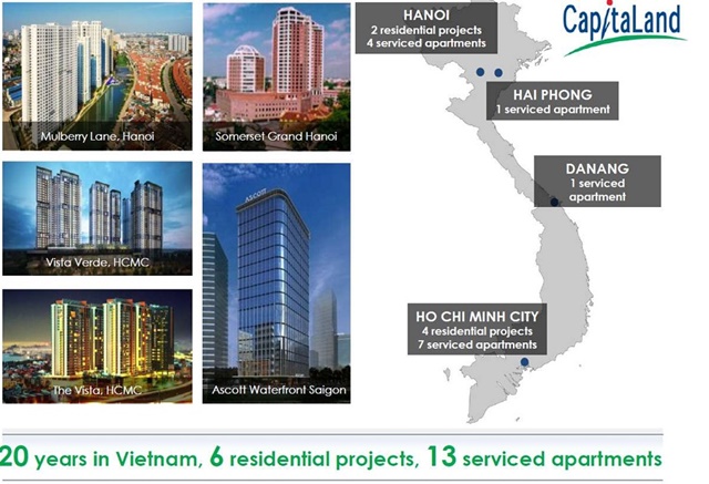 Chủ đầu tư dự án D1 Mension Quận 1 là Tập đoàn Capitaland Singapore