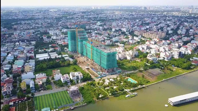 Vị trí cho thuê shophouse opalriveside 