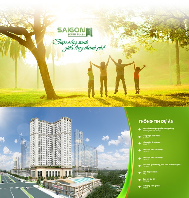 Dự án Saigon South Plaza Quận 7