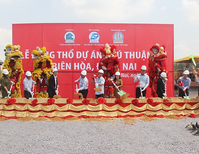 Hình ảnh lễ động thổ dự án Tam Phước Biên Hòa
