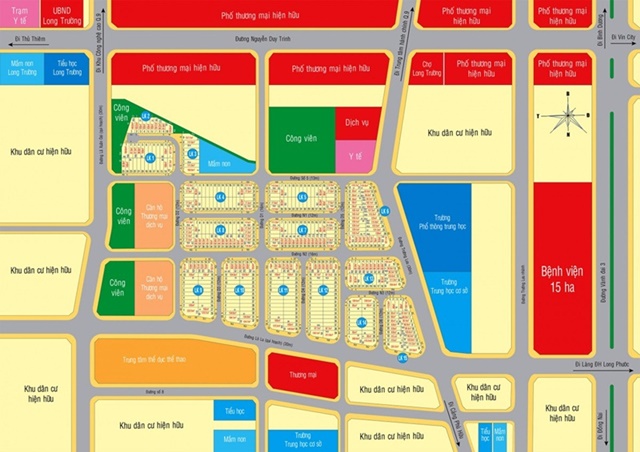 Hình ảnh sơ đồ phân lô dự án Singa City
