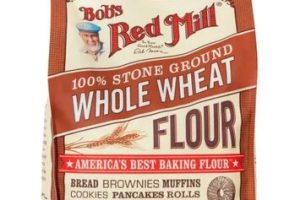Bột mì nguyên cám whole meal Bob's Red Mill 2.27kg