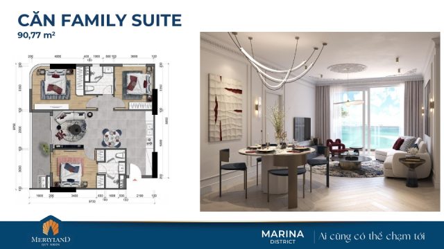 Căn hộ Family Suite