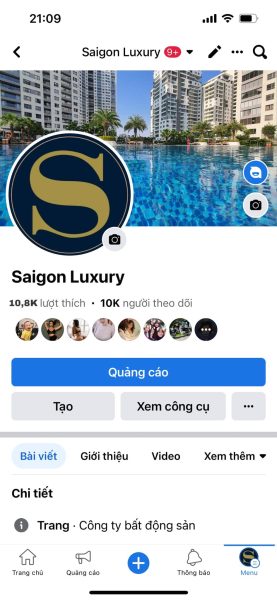 Fanpage Saigonluxury