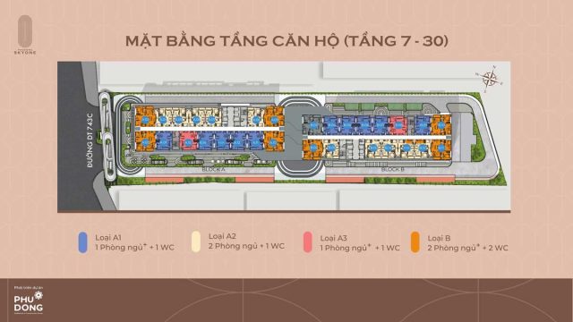 Mặt Bằng Căn Hộ ( Tầng 7-30)