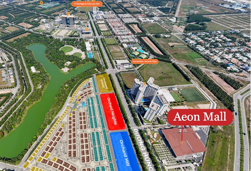 Dự án Sycamore đối diện AEON Mall Bình Dương