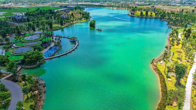 Hồ Thiên Nga Tại Eco Retreat