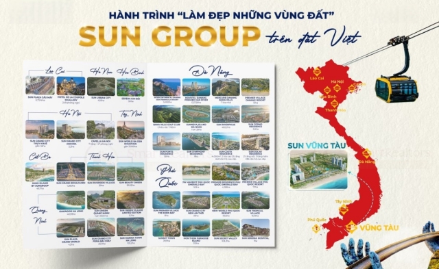 SunGroup làm đẹp những vùng đất 