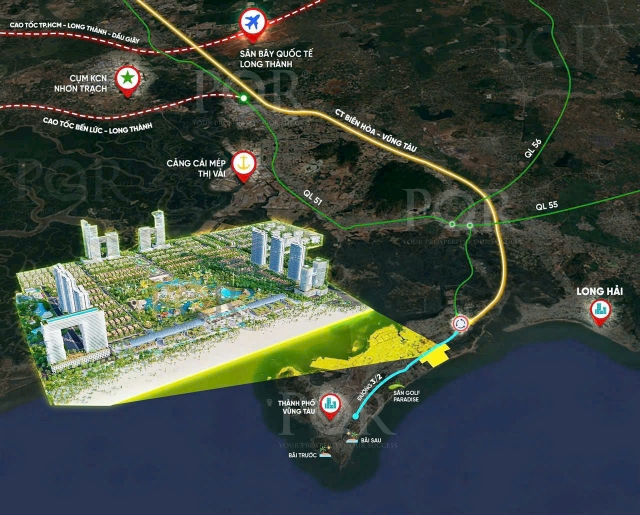 Vị trí dự án Blanca City