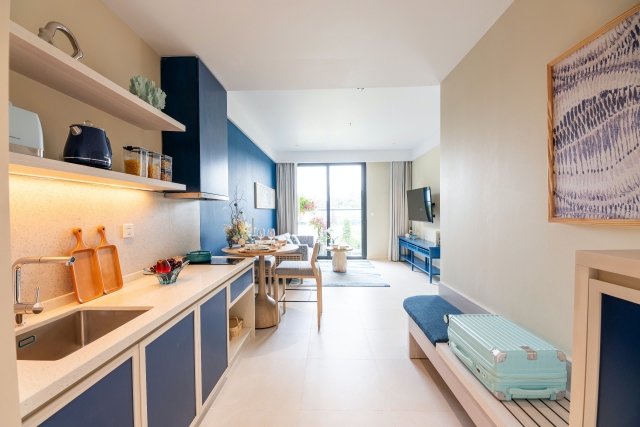 Ảnh thực tế Nhà mẫu Căn Hộ Blanca City tại dự án 