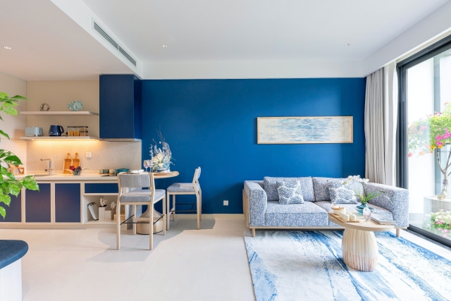 Ảnh thực tế Nhà mẫu Căn Hộ Blanca City tại dự án 