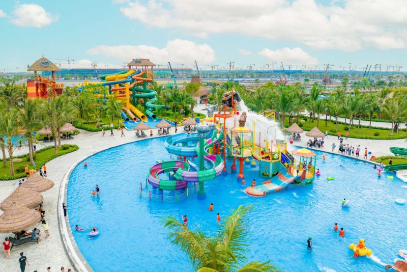 Khu bơi trẻ em Vinhomes Green Paradise