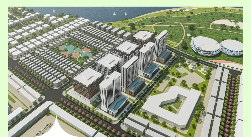 Mặt bằng tổng thể dự án Vinhomes Green Paradise